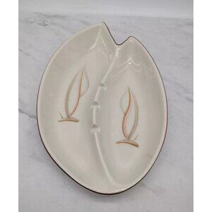 MCM Porcelain‎ Ashtray Dragon Flower Teardrop Winfield Pottery USA Hand Crafted
